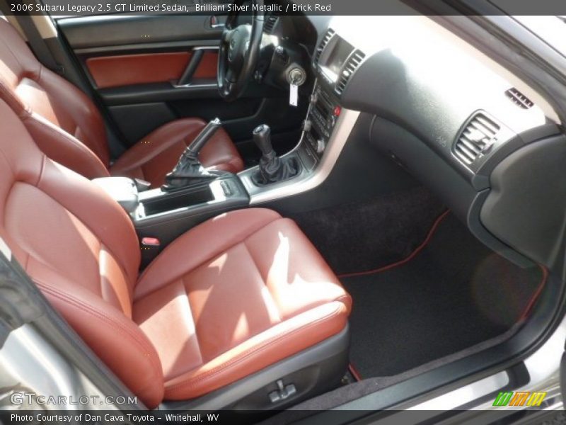  2006 Legacy 2.5 GT Limited Sedan Brick Red Interior
