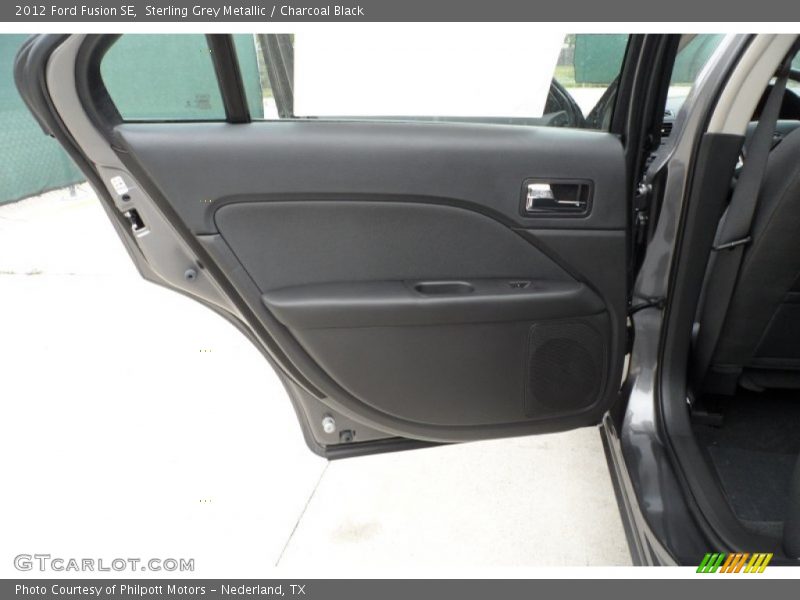 Sterling Grey Metallic / Charcoal Black 2012 Ford Fusion SE