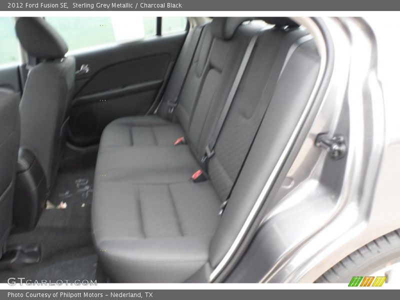 Sterling Grey Metallic / Charcoal Black 2012 Ford Fusion SE