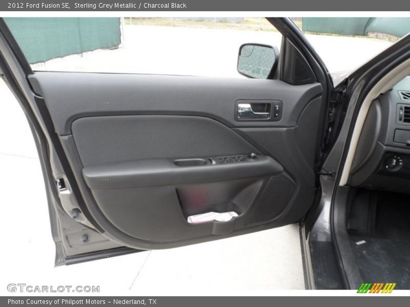 Sterling Grey Metallic / Charcoal Black 2012 Ford Fusion SE