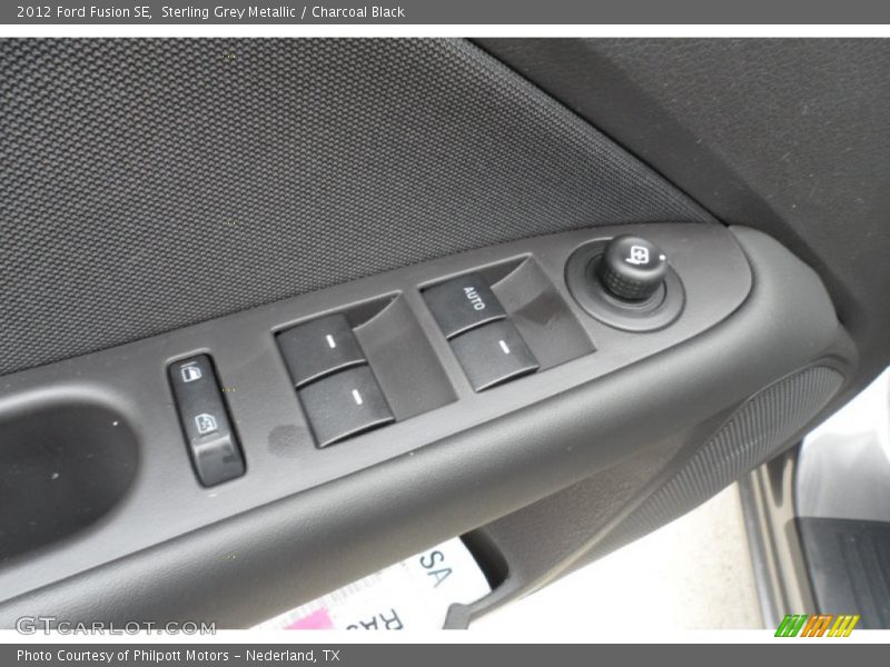 Sterling Grey Metallic / Charcoal Black 2012 Ford Fusion SE