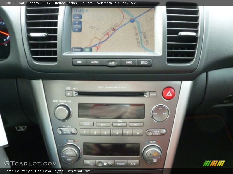 Navigation of 2006 Legacy 2.5 GT Limited Sedan
