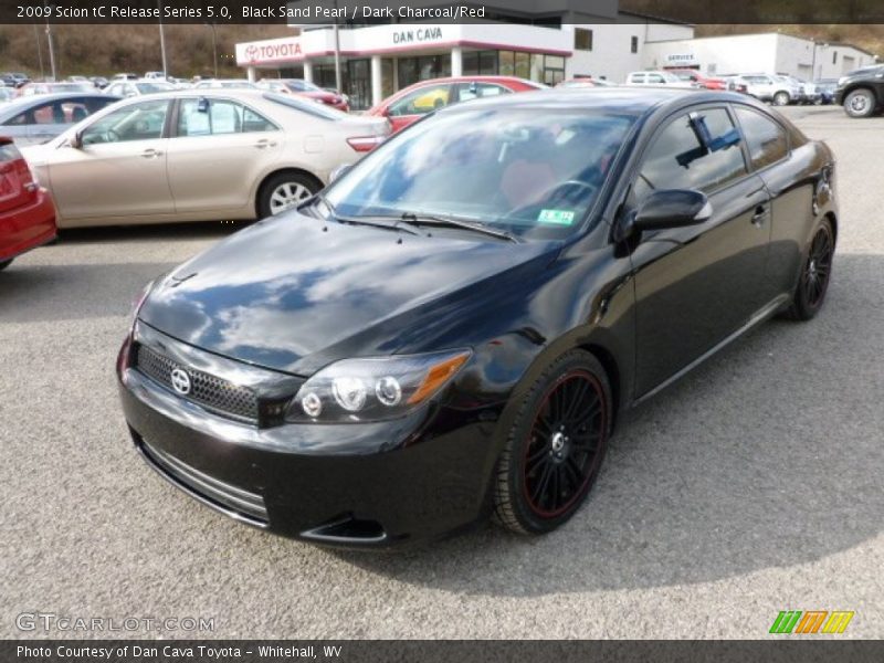 Black Sand Pearl / Dark Charcoal/Red 2009 Scion tC Release Series 5.0