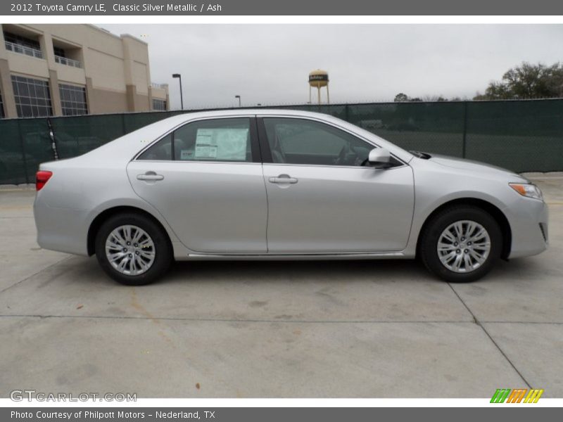 Classic Silver Metallic / Ash 2012 Toyota Camry LE