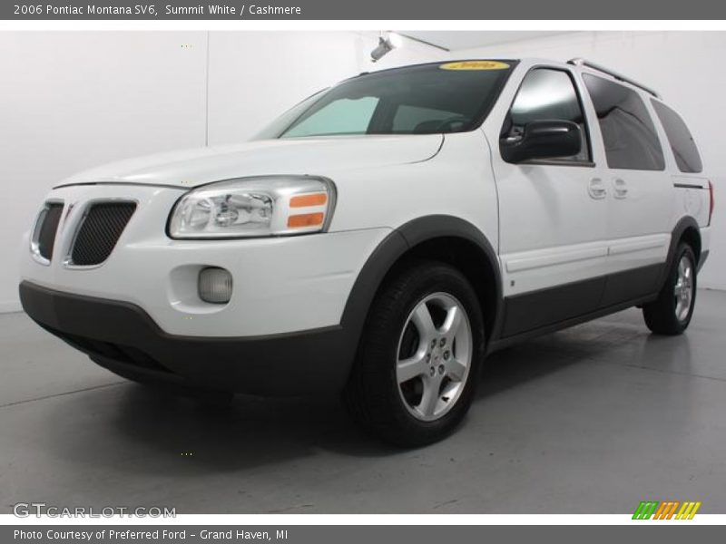 Summit White / Cashmere 2006 Pontiac Montana SV6