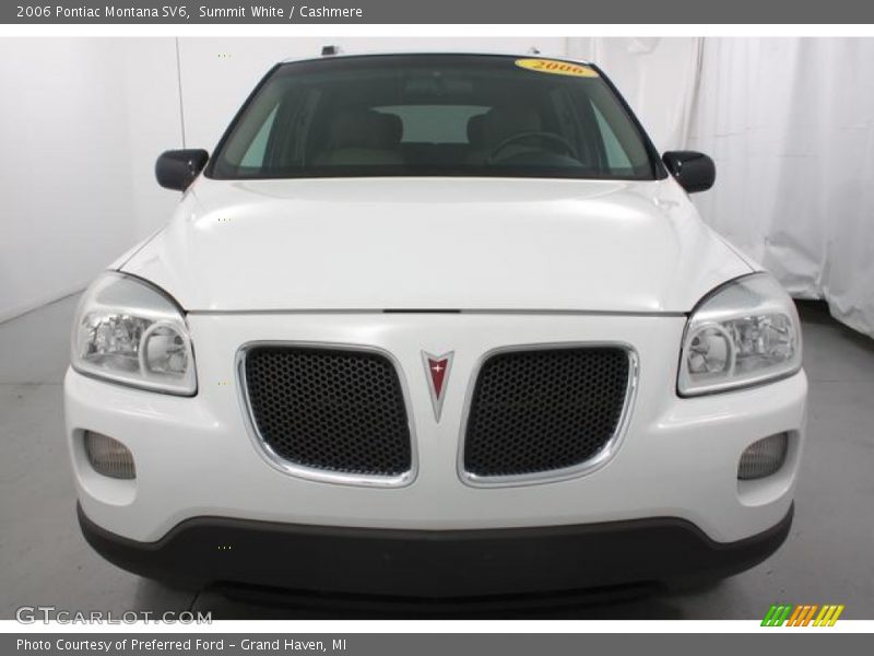 Summit White / Cashmere 2006 Pontiac Montana SV6