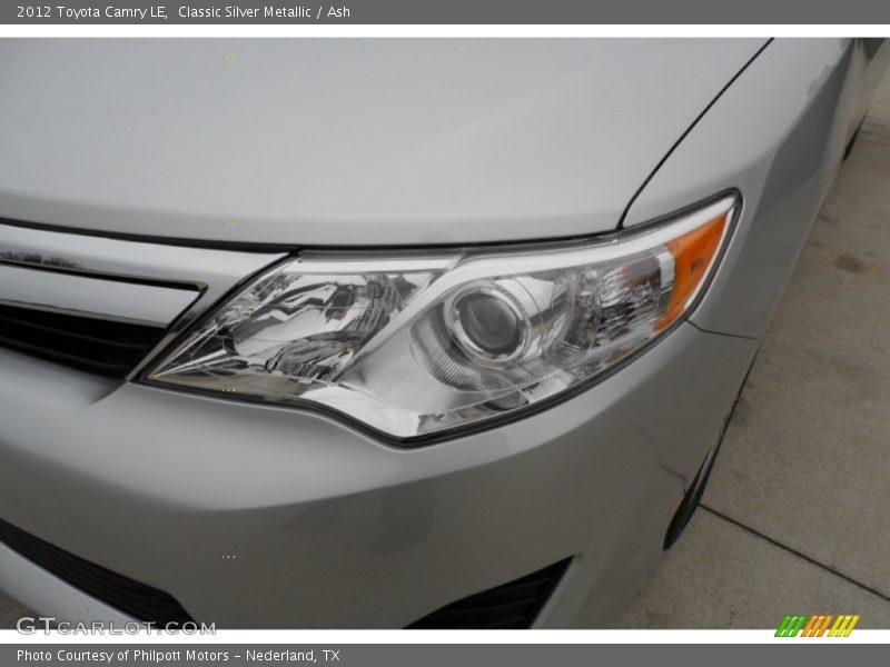 Classic Silver Metallic / Ash 2012 Toyota Camry LE