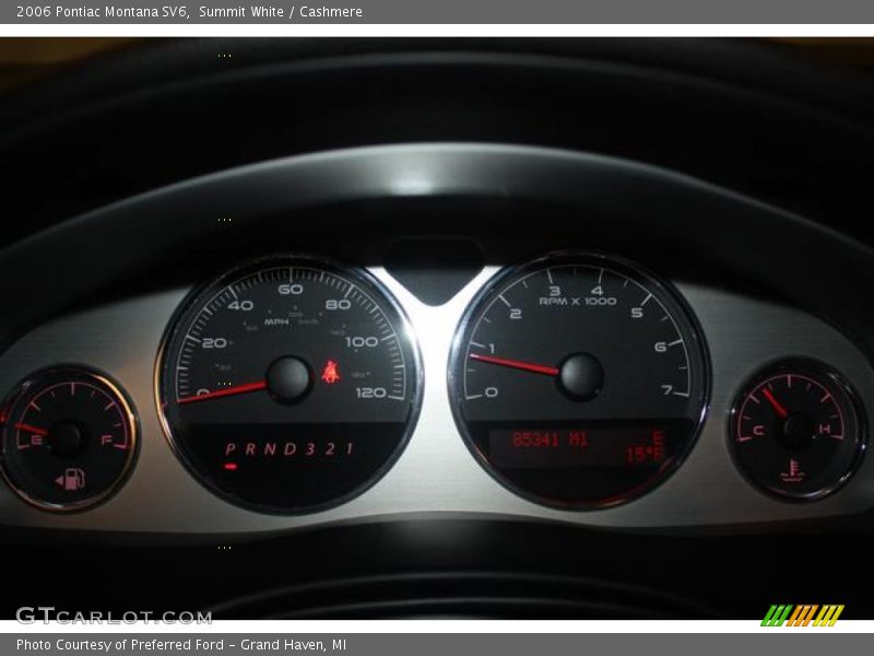 Summit White / Cashmere 2006 Pontiac Montana SV6