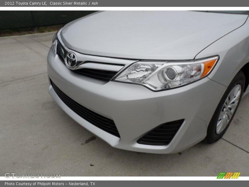 Classic Silver Metallic / Ash 2012 Toyota Camry LE