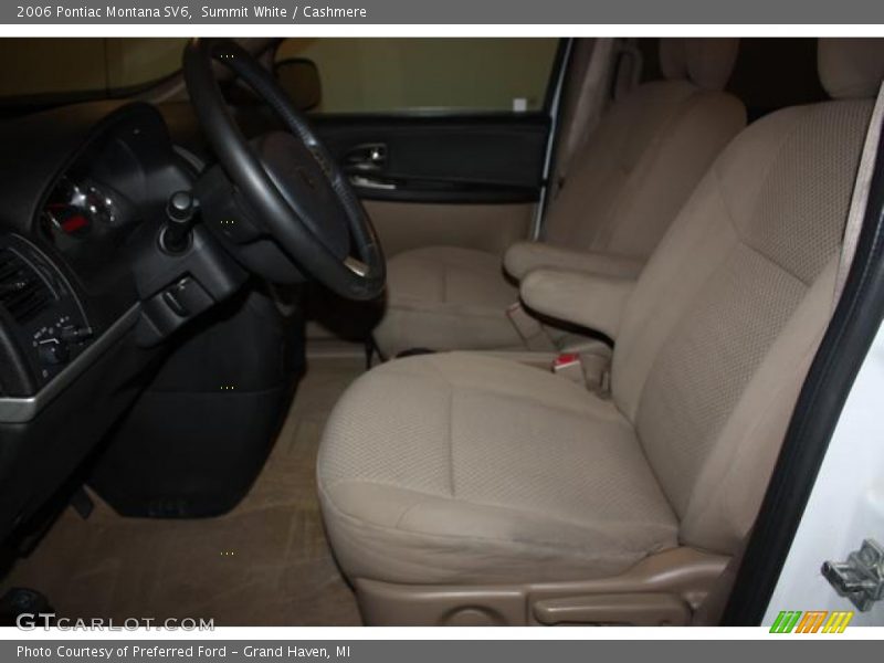 Summit White / Cashmere 2006 Pontiac Montana SV6
