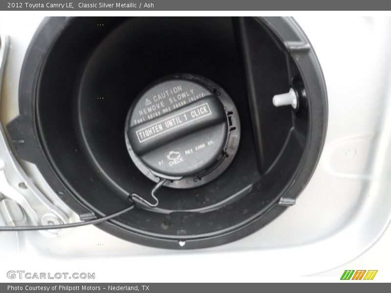 Classic Silver Metallic / Ash 2012 Toyota Camry LE