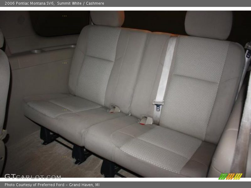 Summit White / Cashmere 2006 Pontiac Montana SV6
