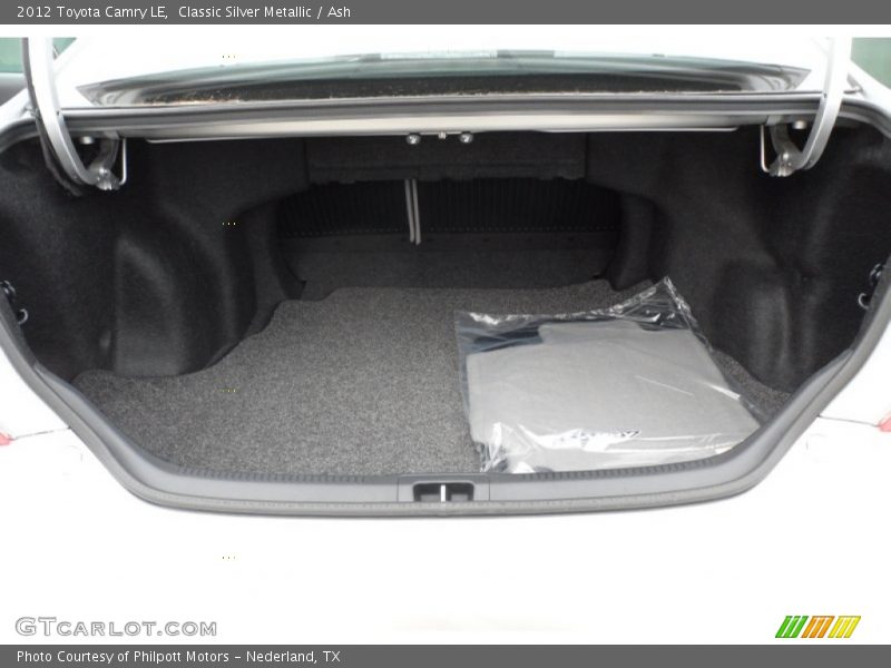 Classic Silver Metallic / Ash 2012 Toyota Camry LE
