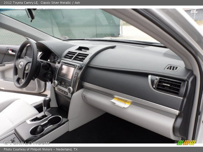 Classic Silver Metallic / Ash 2012 Toyota Camry LE