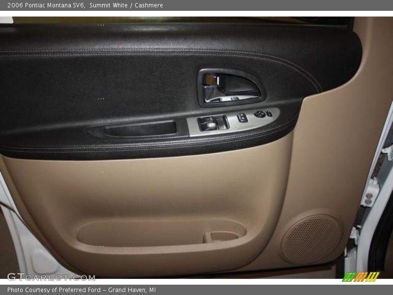 Summit White / Cashmere 2006 Pontiac Montana SV6