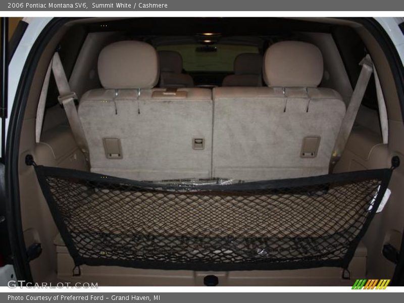 Summit White / Cashmere 2006 Pontiac Montana SV6