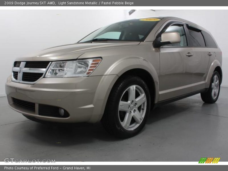 Light Sandstone Metallic / Pastel Pebble Beige 2009 Dodge Journey SXT AWD