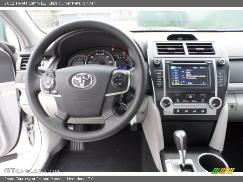Classic Silver Metallic / Ash 2012 Toyota Camry LE