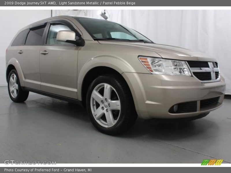 Light Sandstone Metallic / Pastel Pebble Beige 2009 Dodge Journey SXT AWD