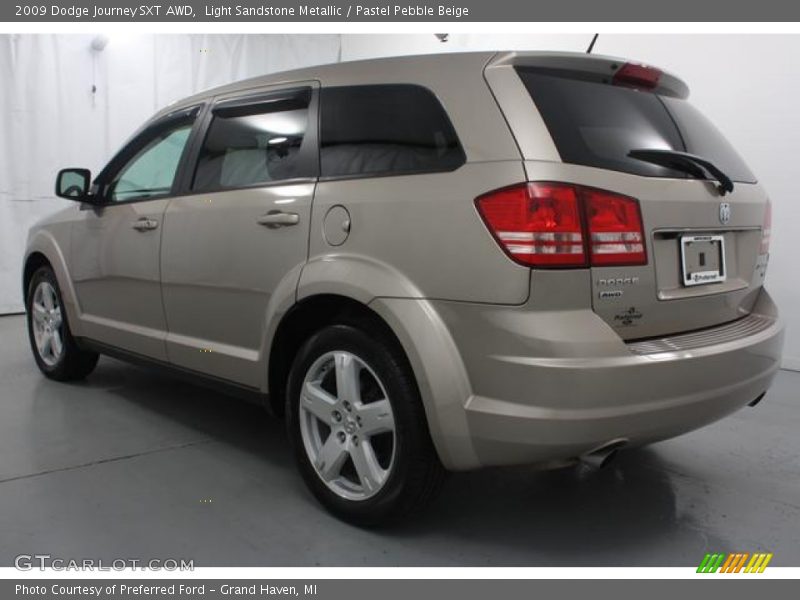 Light Sandstone Metallic / Pastel Pebble Beige 2009 Dodge Journey SXT AWD