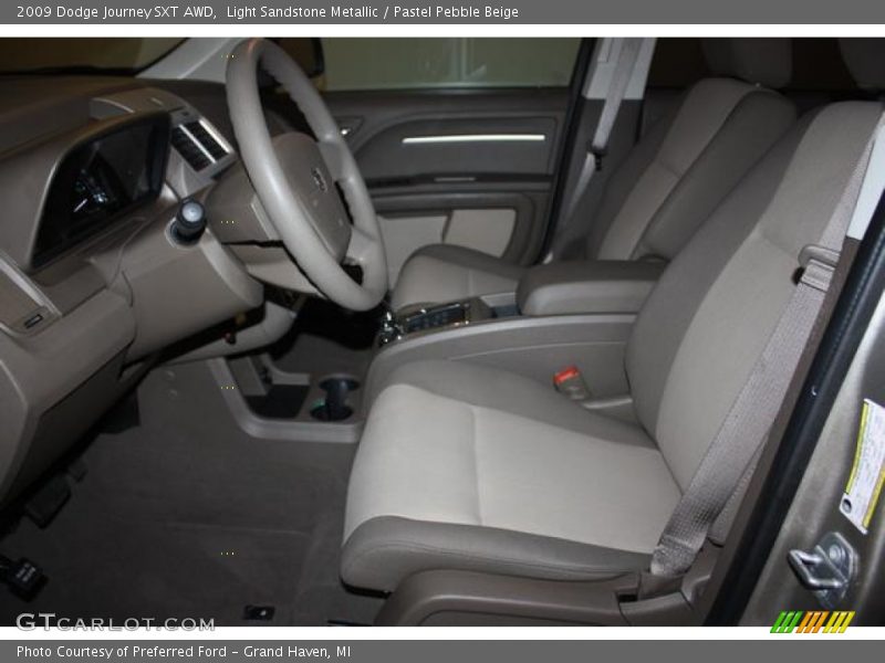 Light Sandstone Metallic / Pastel Pebble Beige 2009 Dodge Journey SXT AWD