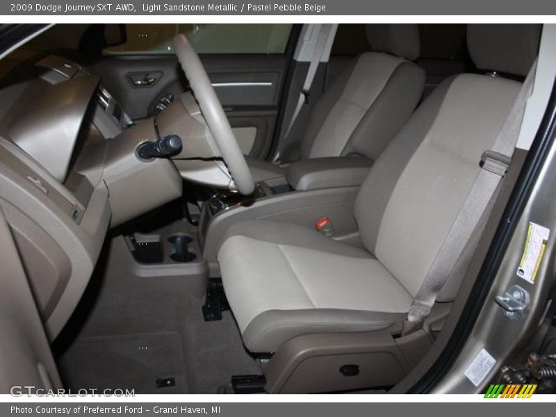 Light Sandstone Metallic / Pastel Pebble Beige 2009 Dodge Journey SXT AWD