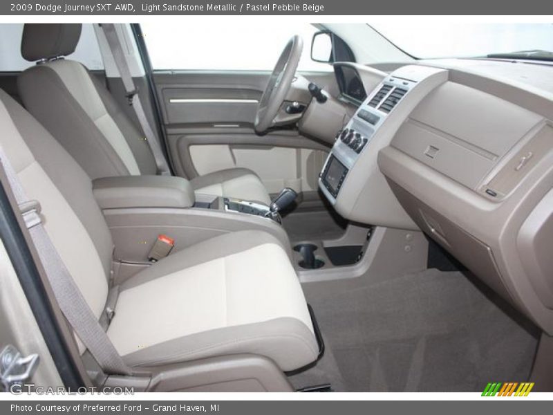 Light Sandstone Metallic / Pastel Pebble Beige 2009 Dodge Journey SXT AWD