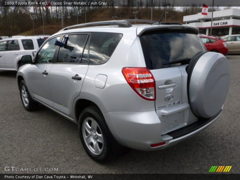 Classic Silver Metallic / Ash Gray 2009 Toyota RAV4 4WD