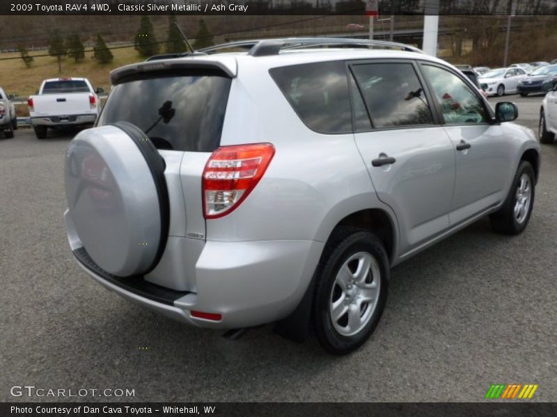 Classic Silver Metallic / Ash Gray 2009 Toyota RAV4 4WD
