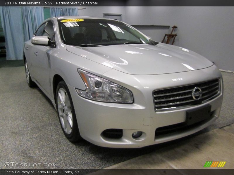 Radiant Silver / Charcoal 2010 Nissan Maxima 3.5 SV