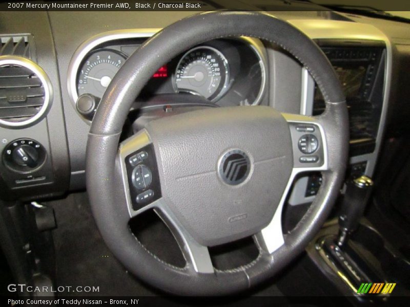 Black / Charcoal Black 2007 Mercury Mountaineer Premier AWD