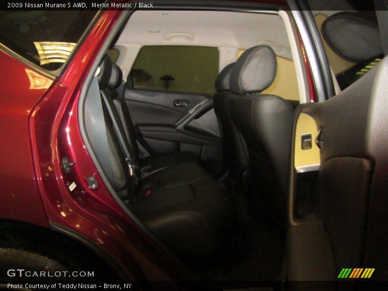 Merlot Metallic / Black 2009 Nissan Murano S AWD