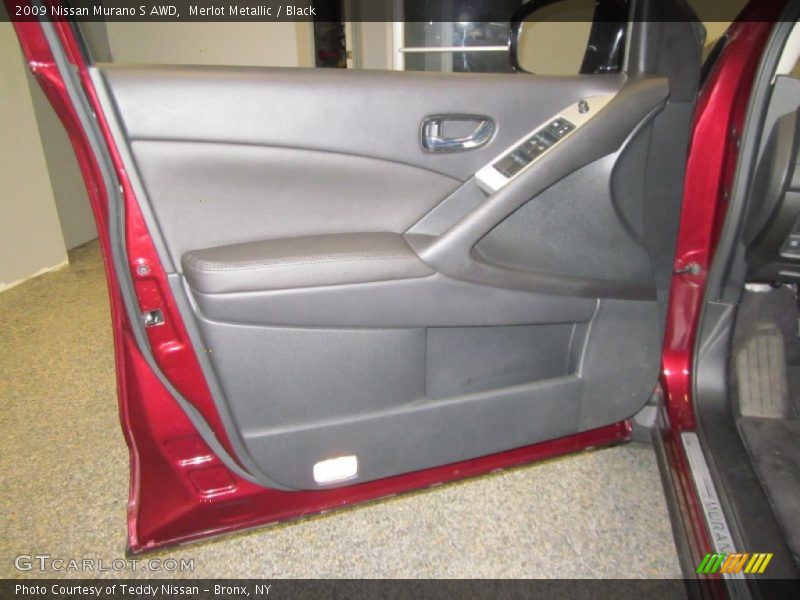 Merlot Metallic / Black 2009 Nissan Murano S AWD