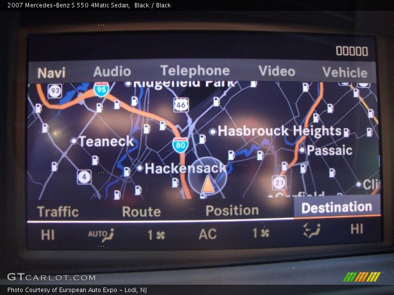 Black / Black 2007 Mercedes-Benz S 550 4Matic Sedan