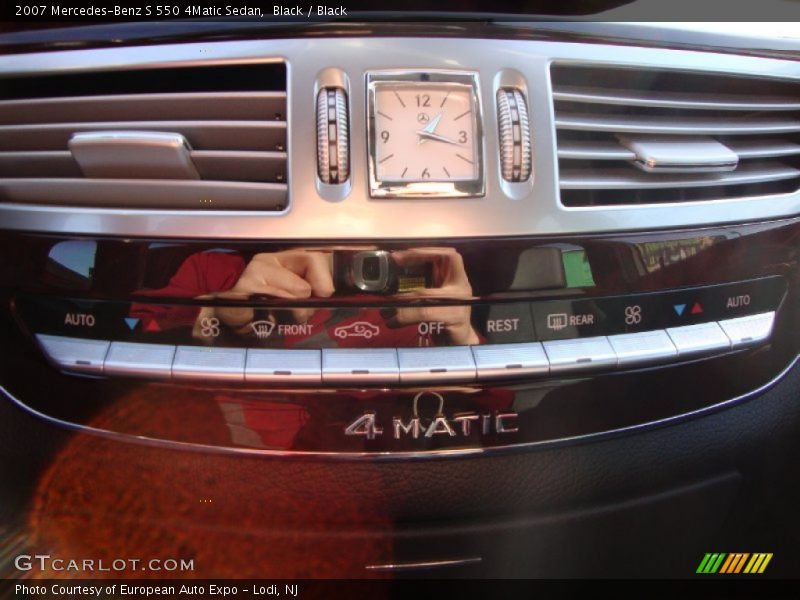 Black / Black 2007 Mercedes-Benz S 550 4Matic Sedan