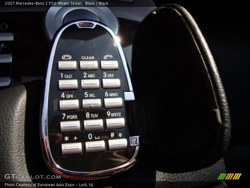 Black / Black 2007 Mercedes-Benz S 550 4Matic Sedan