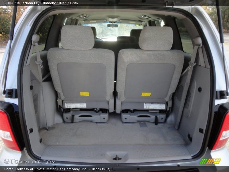 Diamond Silver / Gray 2004 Kia Sedona LX