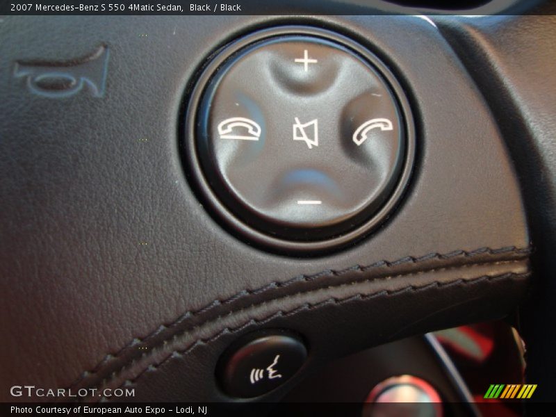Black / Black 2007 Mercedes-Benz S 550 4Matic Sedan