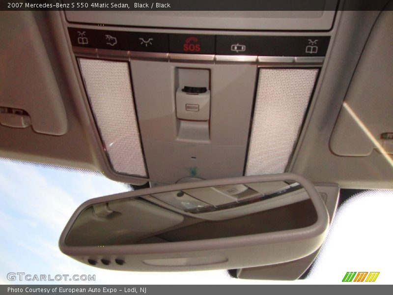 Black / Black 2007 Mercedes-Benz S 550 4Matic Sedan