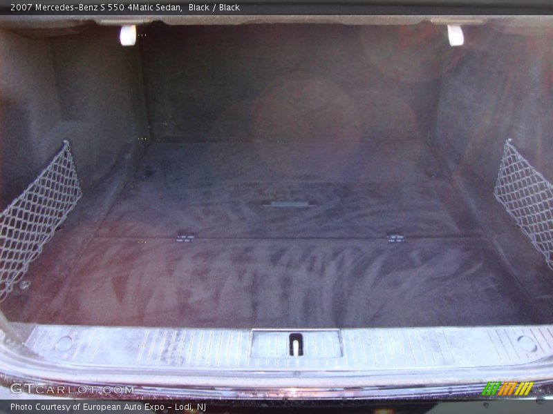 Black / Black 2007 Mercedes-Benz S 550 4Matic Sedan