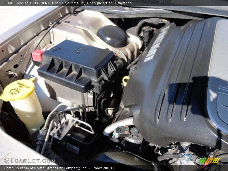 Linen Gold Metallic / Deep Jade/Light Graystone 2006 Chrysler 300 C HEMI