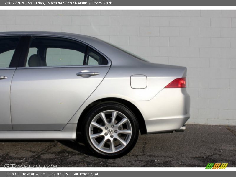 Alabaster Silver Metallic / Ebony Black 2006 Acura TSX Sedan