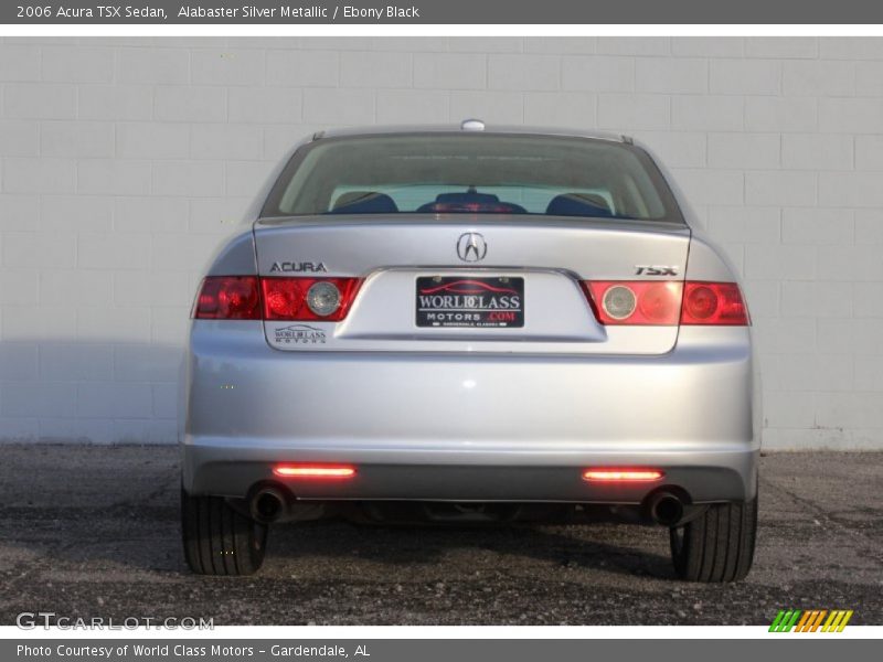 Alabaster Silver Metallic / Ebony Black 2006 Acura TSX Sedan