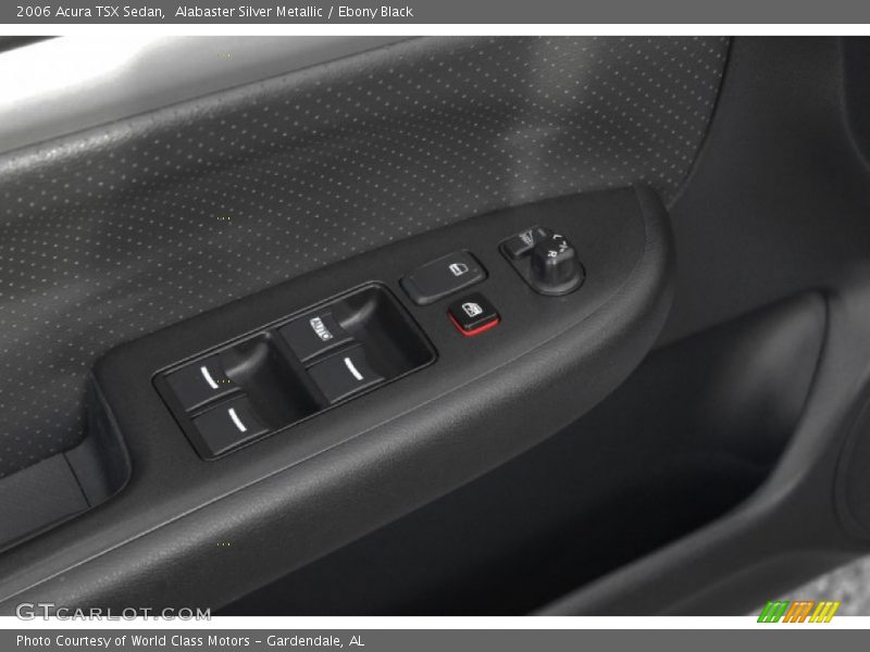 Alabaster Silver Metallic / Ebony Black 2006 Acura TSX Sedan