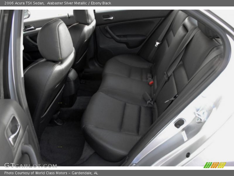 Alabaster Silver Metallic / Ebony Black 2006 Acura TSX Sedan