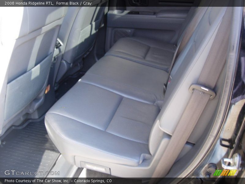 Formal Black / Gray 2008 Honda Ridgeline RTL