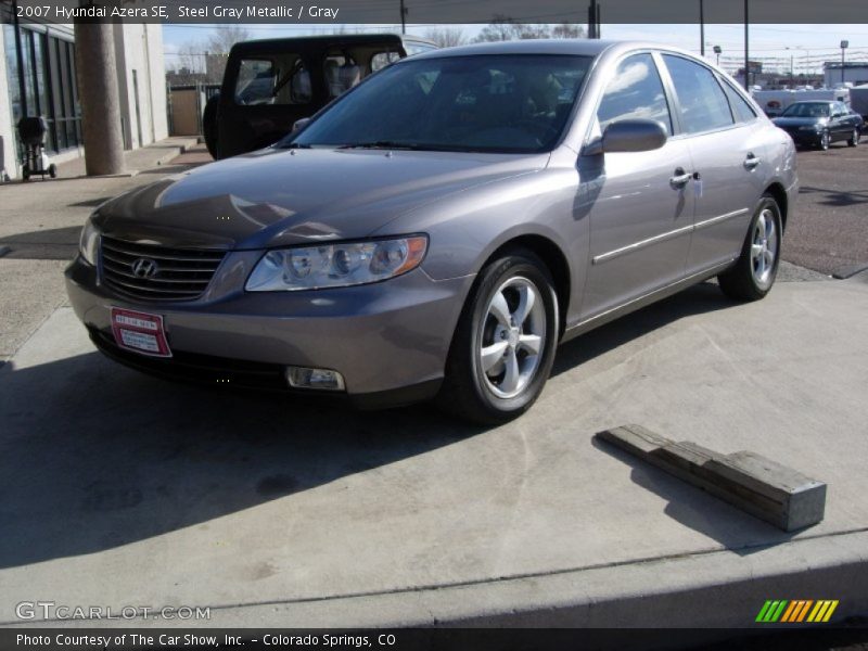 Steel Gray Metallic / Gray 2007 Hyundai Azera SE