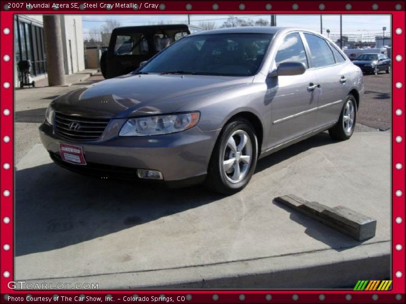 Steel Gray Metallic / Gray 2007 Hyundai Azera SE