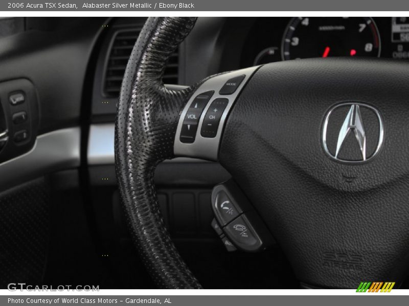 Alabaster Silver Metallic / Ebony Black 2006 Acura TSX Sedan