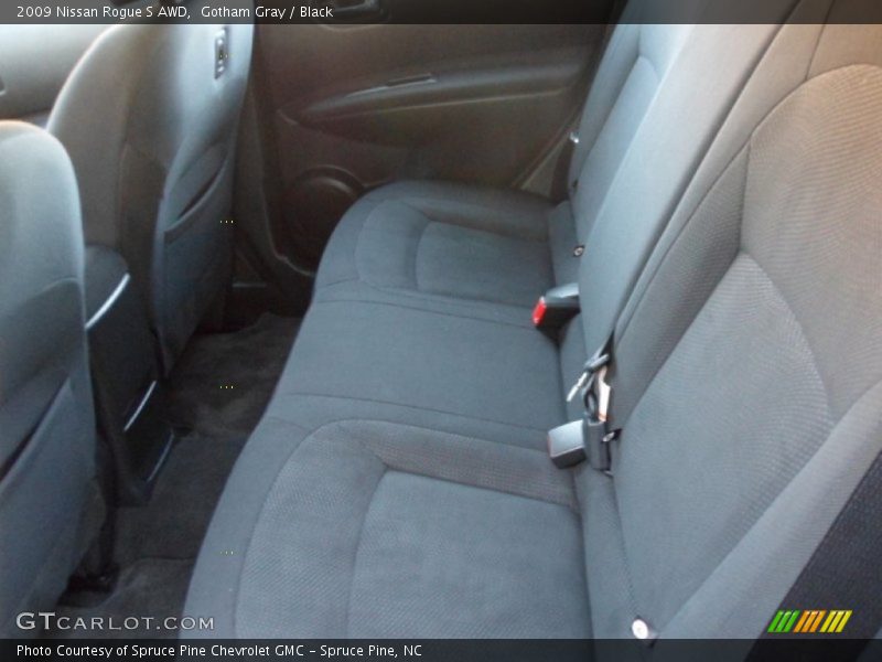 Gotham Gray / Black 2009 Nissan Rogue S AWD